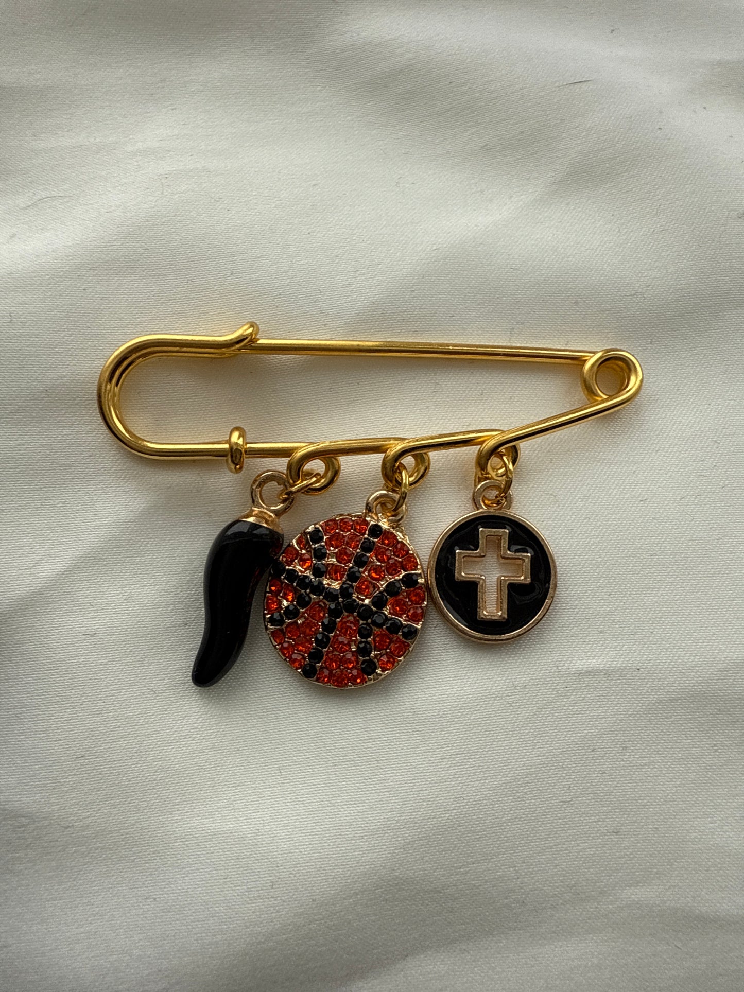 Protect your basketball player bling pin
