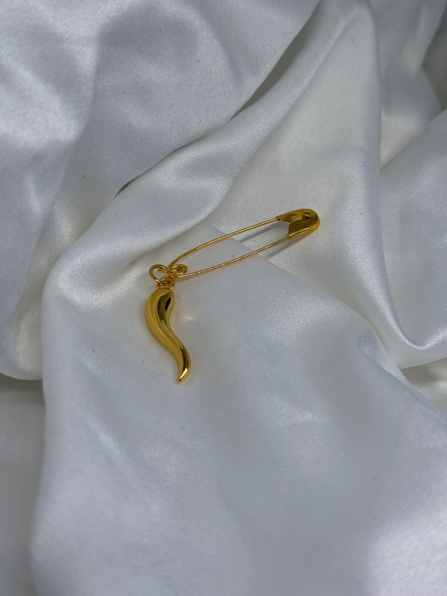 Italian Horn Pin