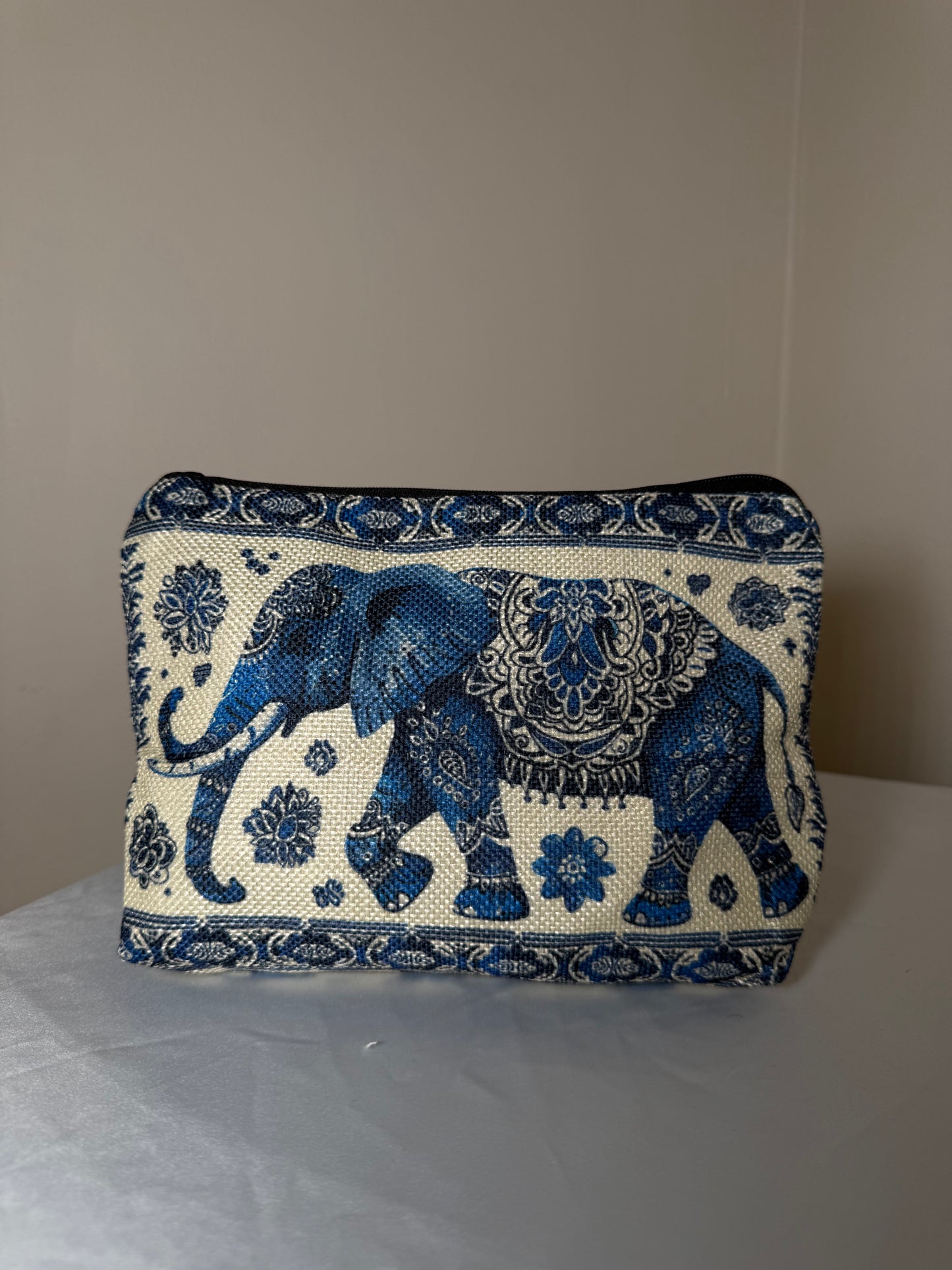 Elephant make up bag