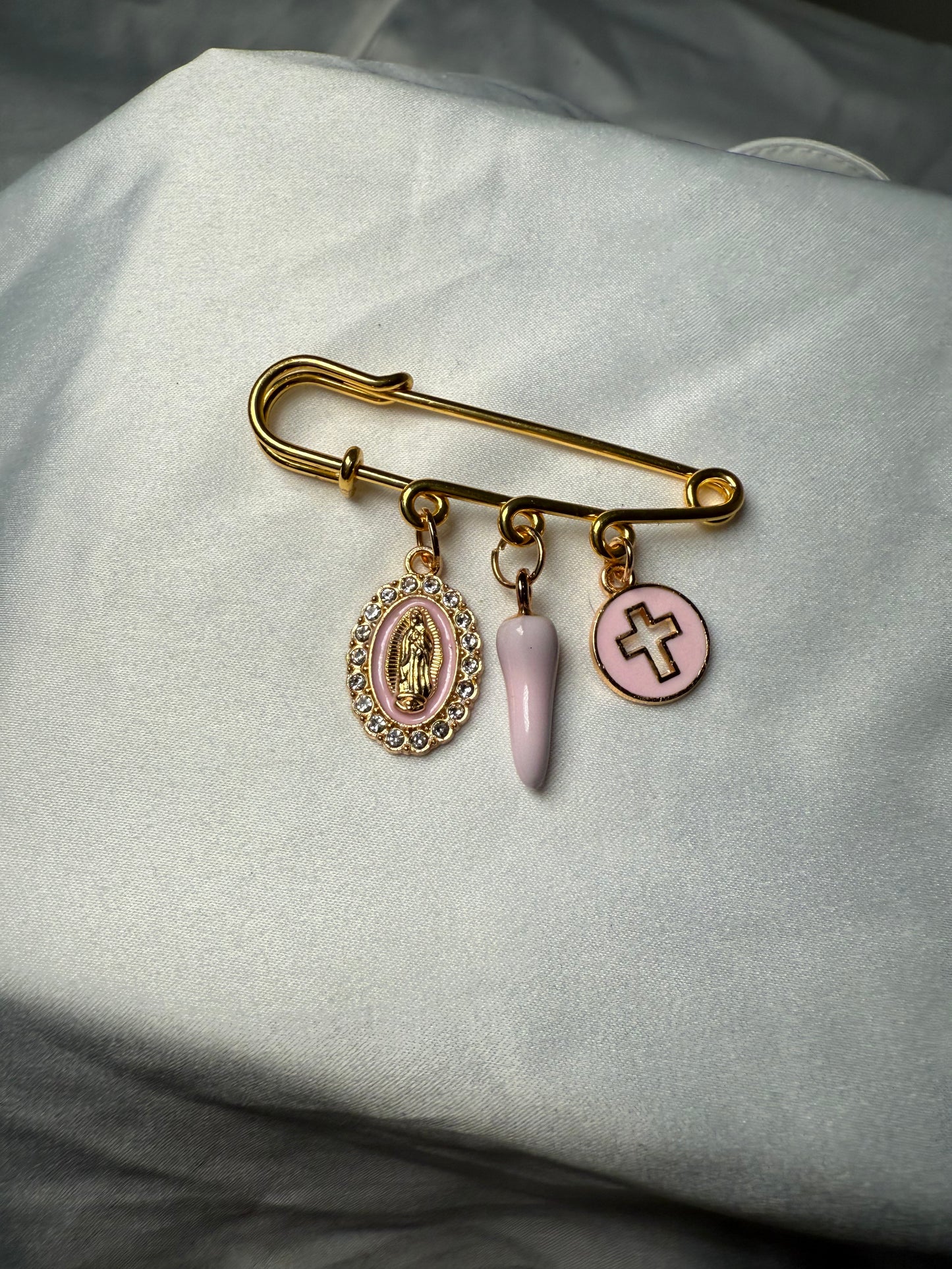 Pink little girl protection