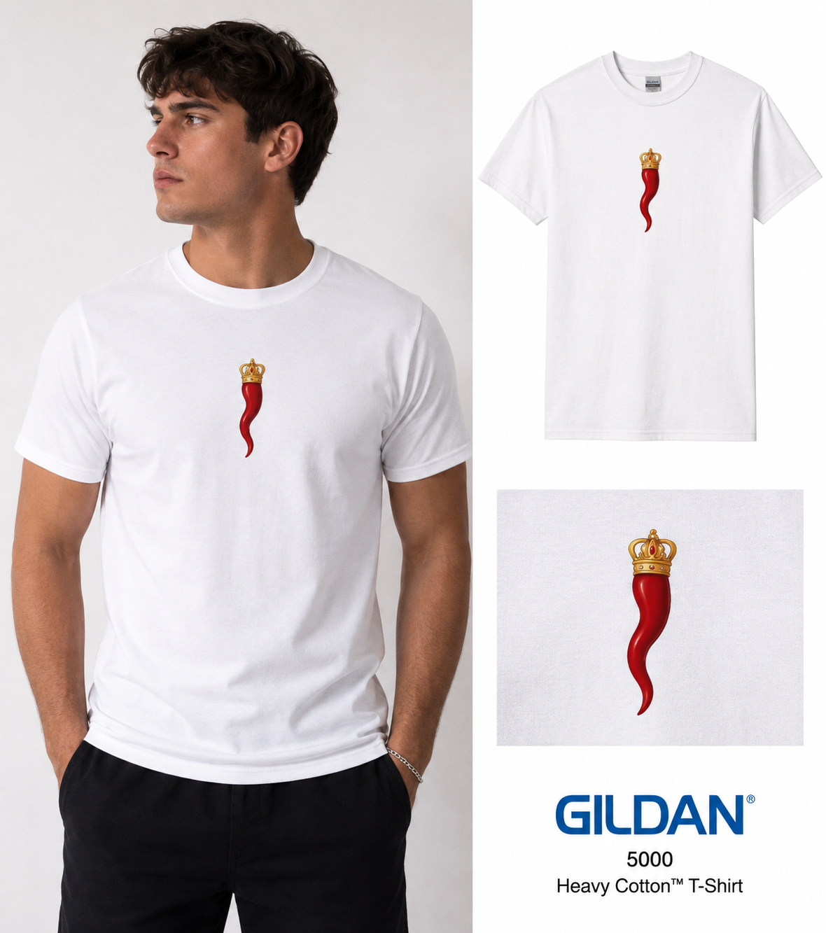 Unisex Cornicello tshirt