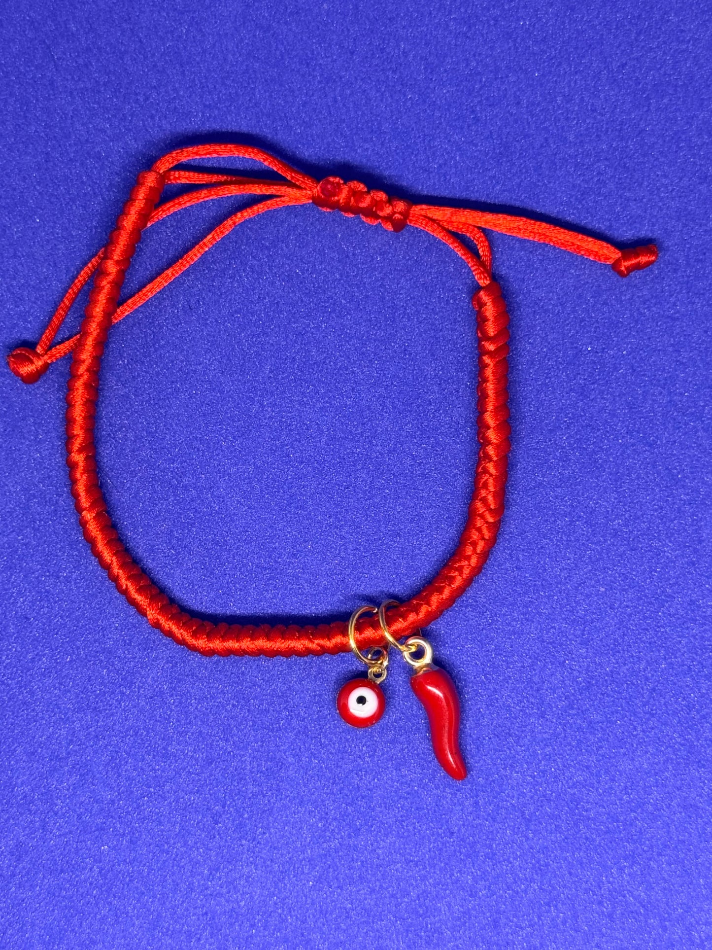 Always wear red bracelet