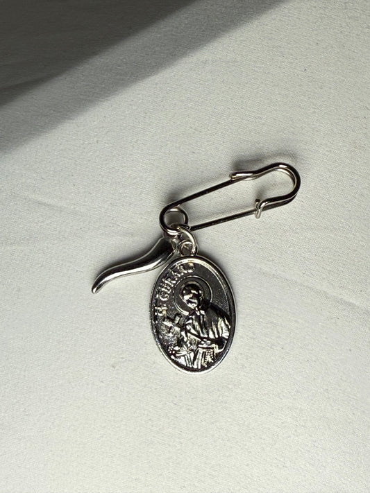 Saint Gerrard fertility garment pin