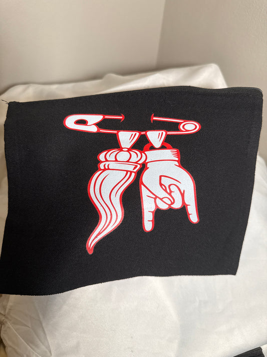 Protection pin make up bag