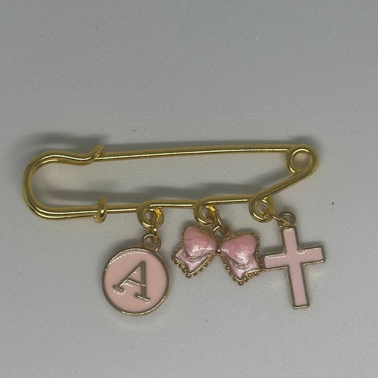 Congrats, baby girl pin