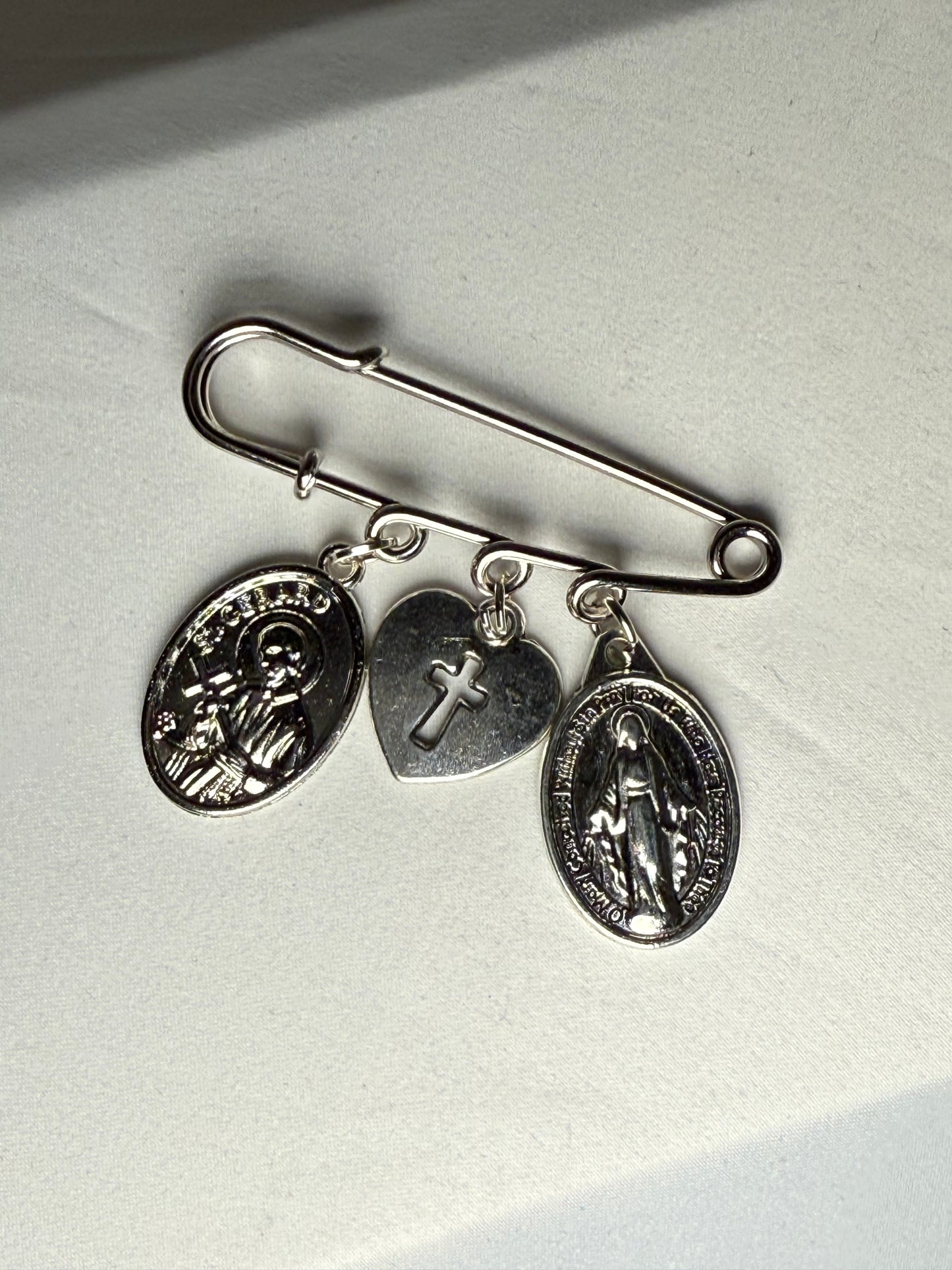 Saint Gerrard fertility blessing pin