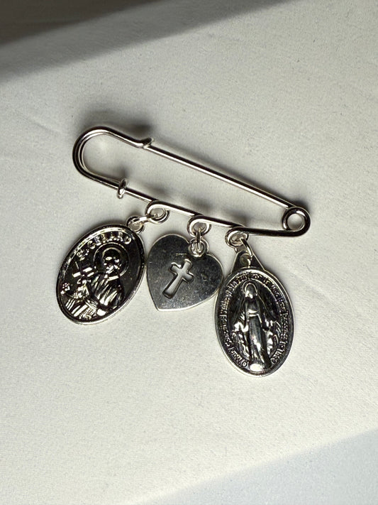Saint Gerrard fertility blessing pin