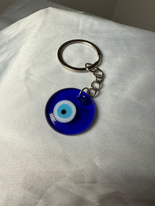 Evil eye keychain