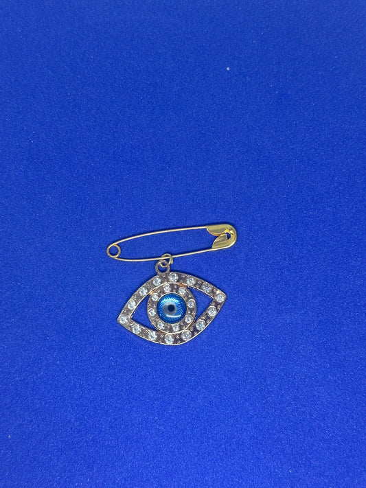 Evil eye pin