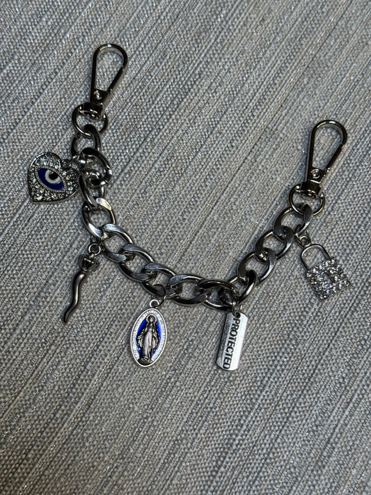 Silver bag chain
